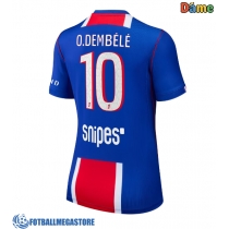 Fotballdrakt Dame Paris Saint-Germain Ousmane Dembele #10 Hjemmedrakt 2026-27 Kortermet